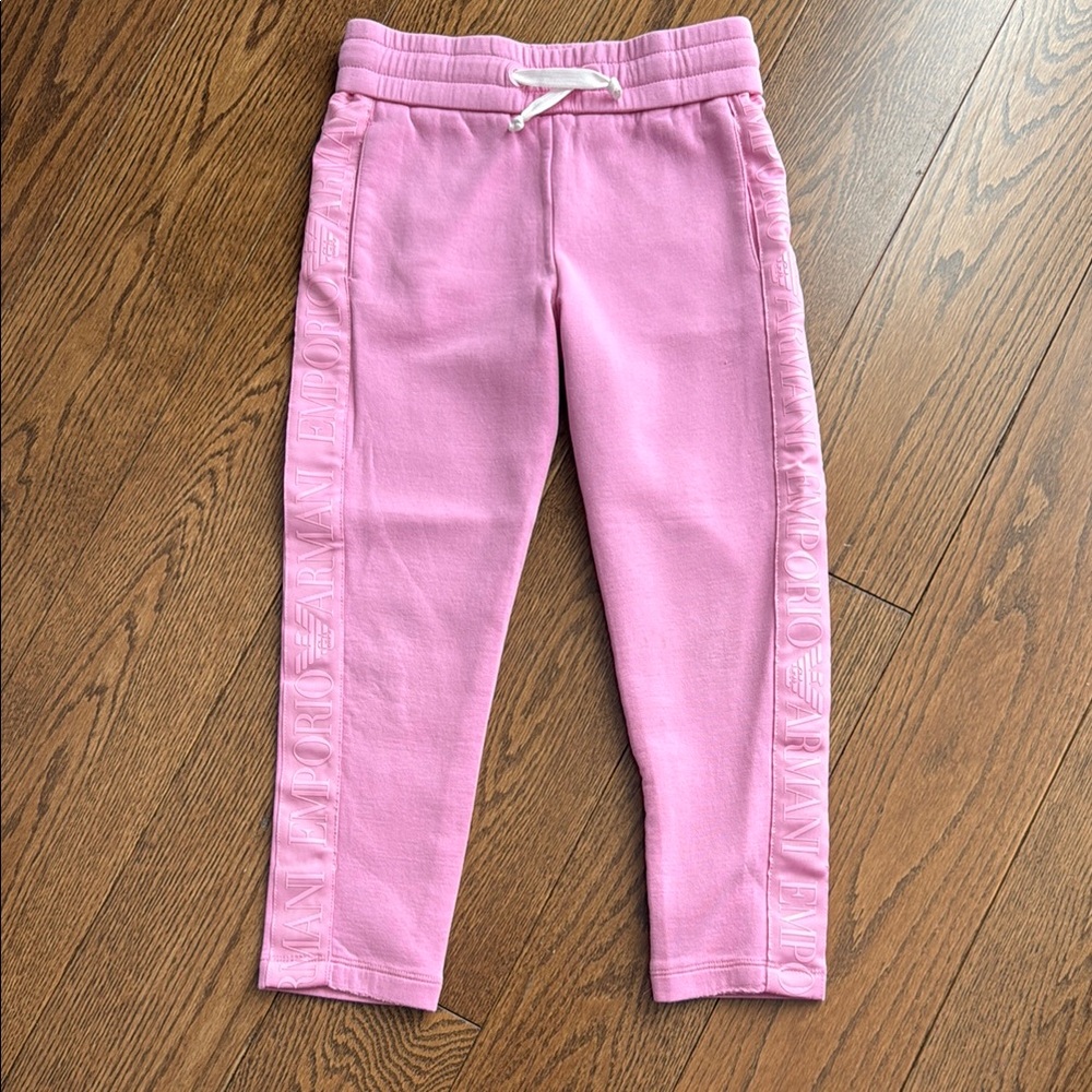 Bubblegum Pink Joggers with Tapered Legs and Elastic Waist